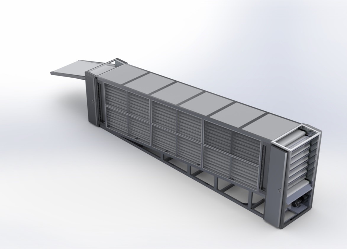 Final Fermenter 13 layers width 60 cm length 6 meters